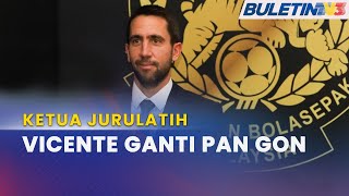 HARIMAU MALAYA  Vicente Isi Jawatan Ketua Jurulatih Garrido Naik Pangkat Penolong Jurulatih [upl. by Weir]