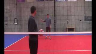 Proper Volleyball Hitting Technique  Bic and Pipe Invention of the BIC w 3 time Olympian [upl. by Leasim]