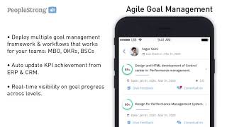 PeopleStrong Alt Performance  Agile Intuitive and Simple [upl. by Chenay]