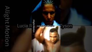 Lucia Rijker VS Mike Tyson miketyson boxing kickboxing viral vs versus viralshorts [upl. by Adohr]