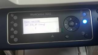 Configuración wifi Impresoras Xerox 3045 [upl. by Sterling230]