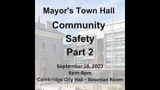 Town Hall Part 2  September 18 2023 [upl. by Arvell]