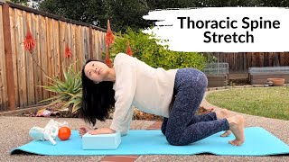 Thoracic Spine Mobilization and Stretch [upl. by Novehs537]