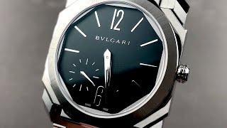 Bulgari Octo Finissimo Automatic 100METERS 103297 Bulgari Watch Review [upl. by Jannel]