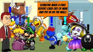 Dark Koopa Makes a Fake Report Card of Buddy BrosGrounded [upl. by Nede]