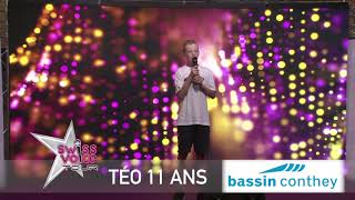 Téo 11ans  Swiss Voice Tour 2019  Bassin Conthey  Conthey [upl. by Anailuig]