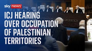 ICJ holds hearings on Israel’s occupation of Palestinian territories I PM Session [upl. by Haneehs]