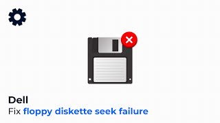 Tutorial Fix floppy diskette seek failure Dell [upl. by Rosalynd501]