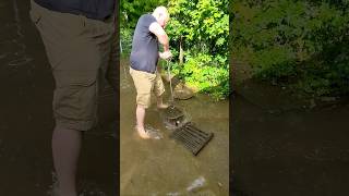 S0471 Unclogging a storm drain after heavy rain in Germany shorts [upl. by Shaff275]