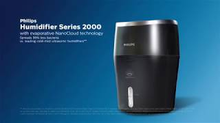 PHILIPS HU481310  humidificateur  purificateur dair  Productvideo Vandenborrebe [upl. by Shank300]