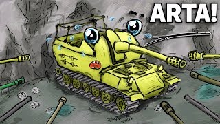 13 000 DMG  Stara Artyleria w WOT [upl. by Mazman]