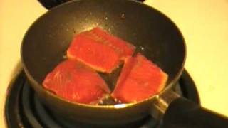 Cooking Sockeye Salmon At Home Quick App [upl. by Sufur]