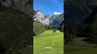 Beautiful Switzerland 🇨🇭 Swiss Alps View Golf Engelberg Engelberg Obwalden Switzerland Shorts [upl. by Gabbi921]