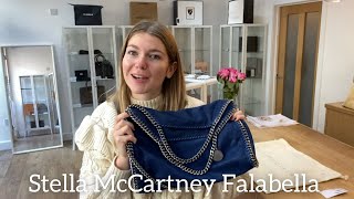 Stella McCartney Falabella Foldover Tote Bag Review [upl. by Winnah]