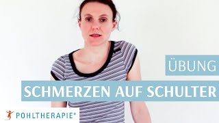 Schulterschmerzen Übung bei Schmerzen oben auf der Schulter [upl. by Sidman]