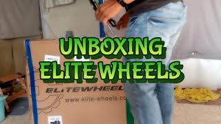 Unboxing EliteWheels 60mm Carbon Wheels [upl. by Nevad]