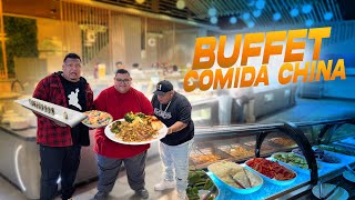 BUFFET comida CHINA GIGANTE  TODO lo que puedas COMER en 2hrs  BIGampFASHION [upl. by Nealey]