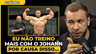 GOODVITO REVELA O MOTIVO DE TER PARADO DE TREINAR COM JOHANN SCHATZ  PAPO DE CAMPEÃO [upl. by Ecirted]