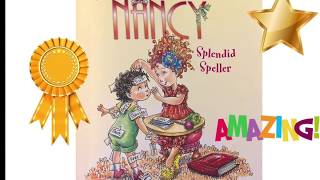 Fancy Nancy Splendid Speller  Read Aloud Books for Toddlers Kids amp Children [upl. by Bunting]