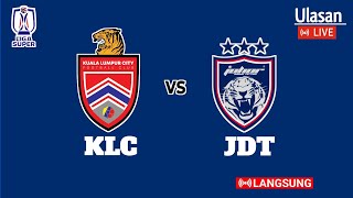 🔴Kuala Lumpur City FC vs Johor Darul Tazim  Liga Super Malaysia 2023 [upl. by Ilek670]