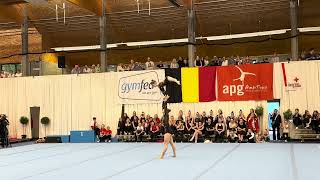 Wild Gym Belgisch Kampioenschap 19052024 Anouk Wouters Jill Collaer Combined 28980🔥🤸❤️ [upl. by Apoor]