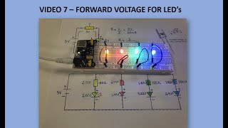 VIDEO 7  LED FORWARD VOLTAGE [upl. by Snowber]