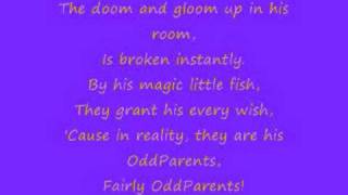 Fairly Odd Parents intro Lyrics [upl. by Kesley]