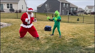 Santa vs Grinch  The Nguyen Family Christmas 2023 [upl. by Okkin754]