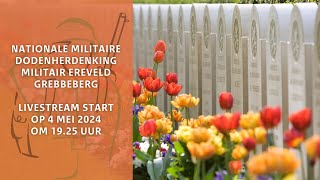 Nationale Militaire Dodenherdenking Militair Ereveld Grebbeberg 4 mei 2024 [upl. by Danyluk599]