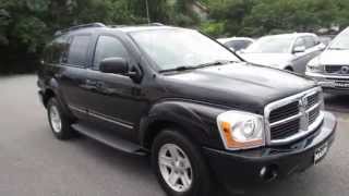 SOLD 2005 Dodge Durango 47 Limited Walkaround Start up Tour and Overview [upl. by Annaoy178]