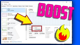 How to Boost Processor or CPU Speed in Windows 10 For Free 3 Tips [upl. by Yentiw]