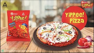 Cheesy Pizza Recipe  Yippee Instant Noodles Recipe  Sunfeast YiPPee [upl. by Trevethick]