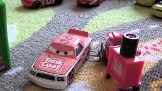 Disney Pixar Cars Speedway of the South Pit Crews Collection [upl. by Rafaello]