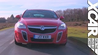 Vauxhall Insignia VXR Supersport Understated grunt  XCAR [upl. by Thekla]