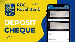 How to Deposit a Cheque on Royal Bank of Canada  2023 [upl. by Ellen607]