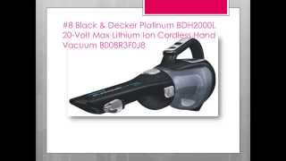 Top 10 Handheld Vacuum for Car  Best Handheld Vacuum Cleaner [upl. by Ximena]