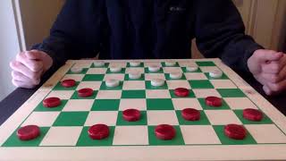 How to play against the most natural weakest position in checkers [upl. by Aihpledalihp]