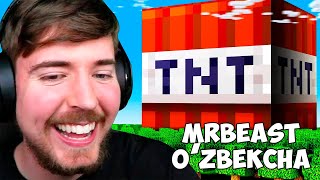 Dunyoni portlatamiz  MrBeast Ozbekcha [upl. by Hailee977]