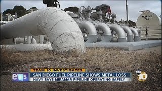 San Diego fuel pipeline inspection reveals 11 weakest points [upl. by Teragramyram]