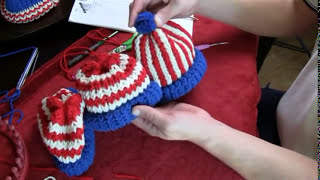 Easy Loom Knit Preemie Hat [upl. by Rupert]