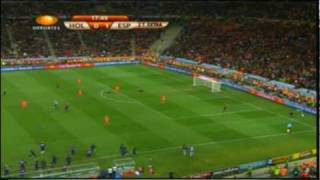 ESPAÑA CAMPEON DEL MUNDO 2010 gol de Andres Iniesta Spain Champion 2010 [upl. by Groves]