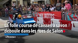 The Crash Line la course folle de caisses à savon de retour à SalondeProvence [upl. by Richy]