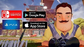 Hello Neighbor Full GAME Longplay Playthrough Gameplay All ways to escape  out of map  Secrets [upl. by Knoll]