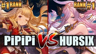 GBVSR 🔥 Pi Pi Pi Cagliostro vs Hursix Narmaya 🔥 High Level Gameplay [upl. by Atterbury525]