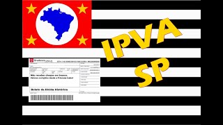 IPVA SP saiba como emitir boleto de ipva do estado de sp [upl. by Koller]