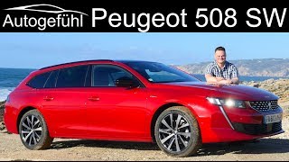 Peugeot 508 SW FULL REVIEW allnew 508 Estate Kombi  Autogefühl [upl. by Annor]