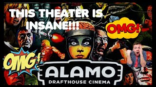 The Alamo Drafthouse Theater Downtown LA DTLA A Movie Lovers Theater [upl. by Gaylord]