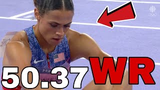 Women’s 400m hurdles final olympic games paris 2024 [upl. by Belldas15]