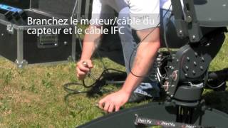 Lantenne satellite Internet FlyAway FLY 75V  Montage et démontage  Nj Albert Télécommunications [upl. by Marlo]