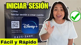 Como INICIAR SESION Disney plus en smart tv 2024  Iniciar sesión disney plus tv [upl. by Eisej]